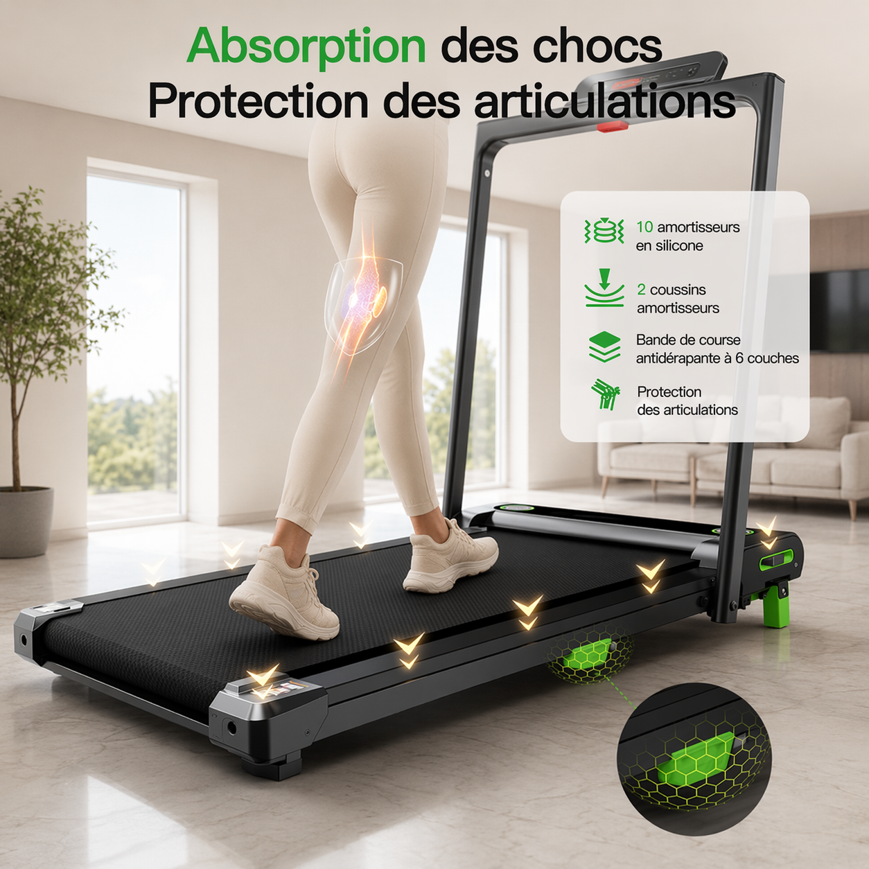 Tapis de course AKLUER 480 L-B