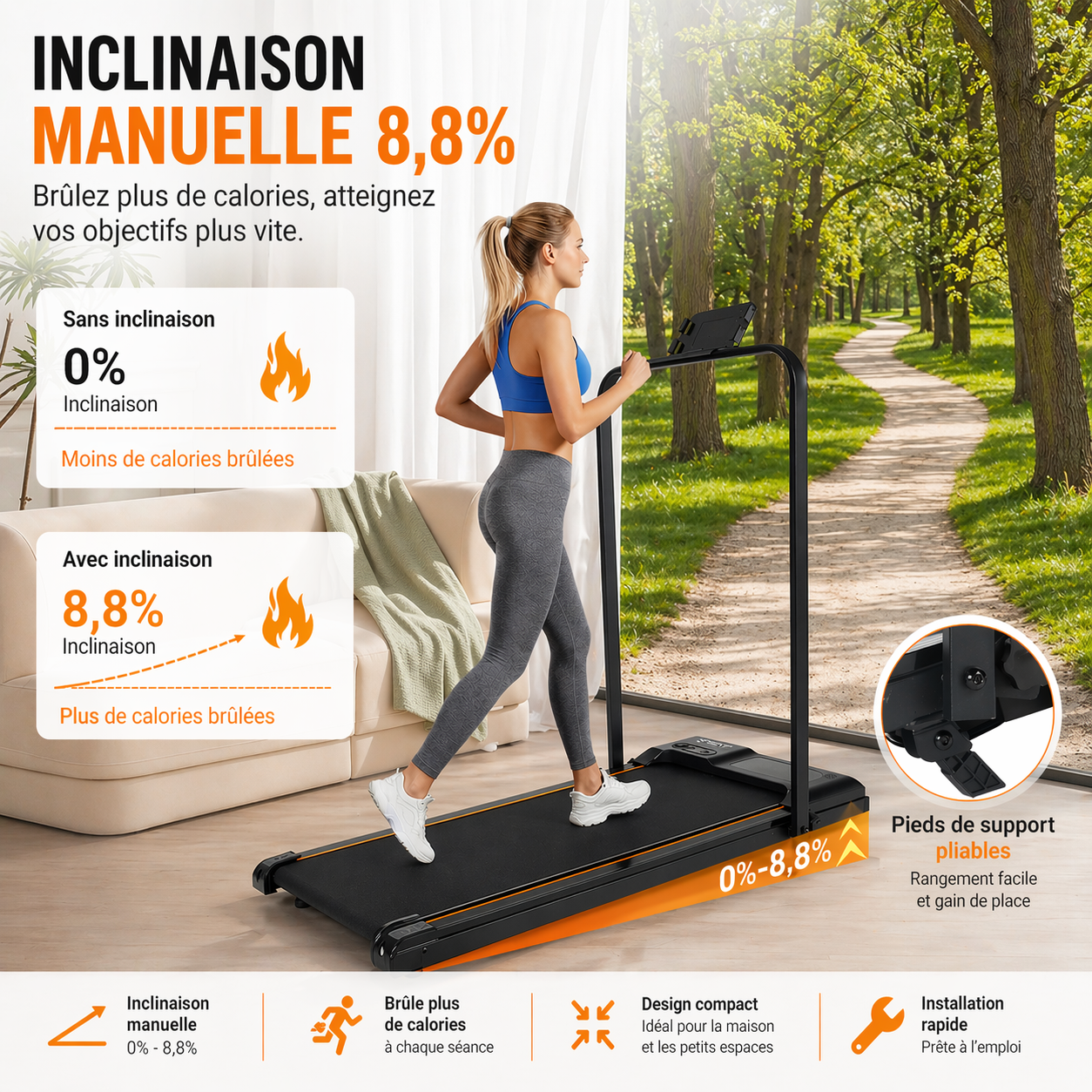Tapis de course URBAN CORNERS