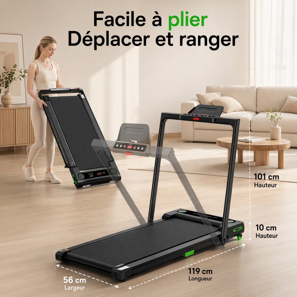 Tapis de course AKLUER 480 L-B